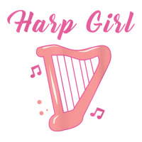 Harp Girl Harpist Musical Instrument Harp Player T Shirt Sticker | Artistshot