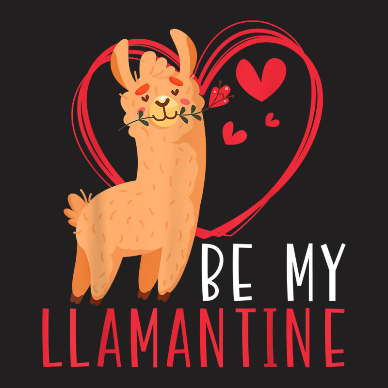 Valentines Day Hearts Day Cupid Love Llama Lover T Shirt T-shirt | Artistshot