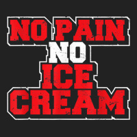 No Pain No Ice Cream Fitness Funny Gym Saying Cardio Workout T Shirt Backpack | Artistshot