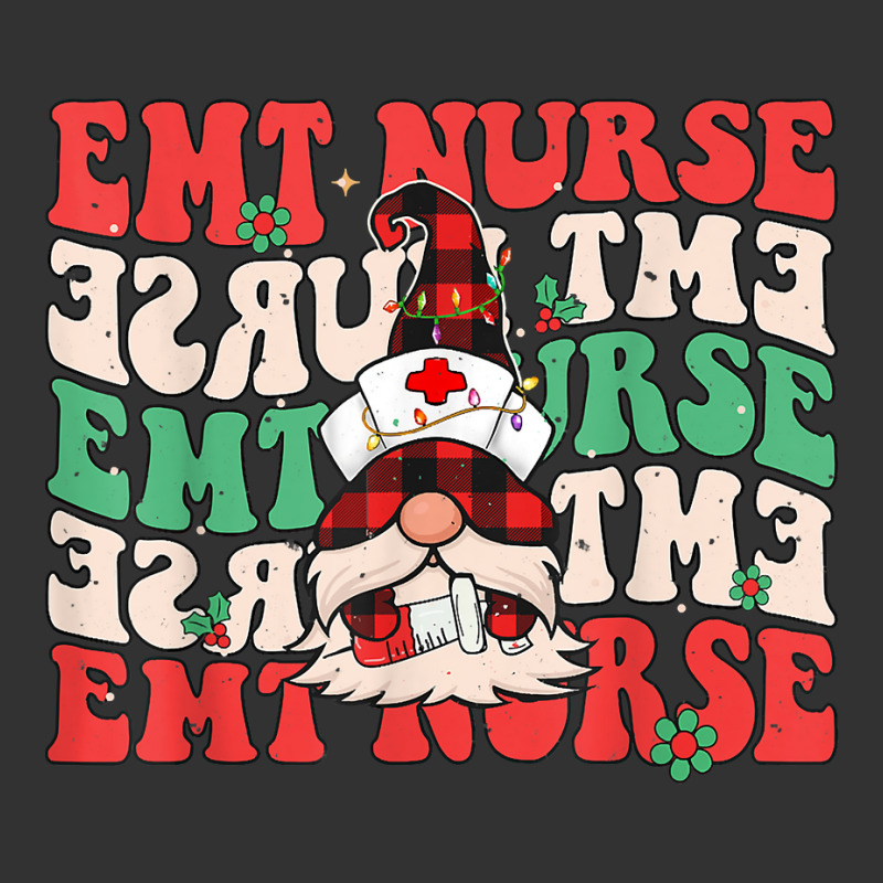 Groovy Emergency Medical Technician Christmas Gnome Nursing T Shirt Baby Bodysuit | Artistshot