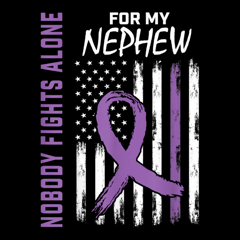 Nobody Fights Alone Nephew Lupus Awareness American Flag T Shirt Maternity Scoop Neck T-shirt by mosesswabyhi | Artistshot