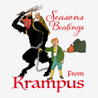 Seasons Beatings Christmas Krampus T Shirt Adjustable Cap | Artistshot