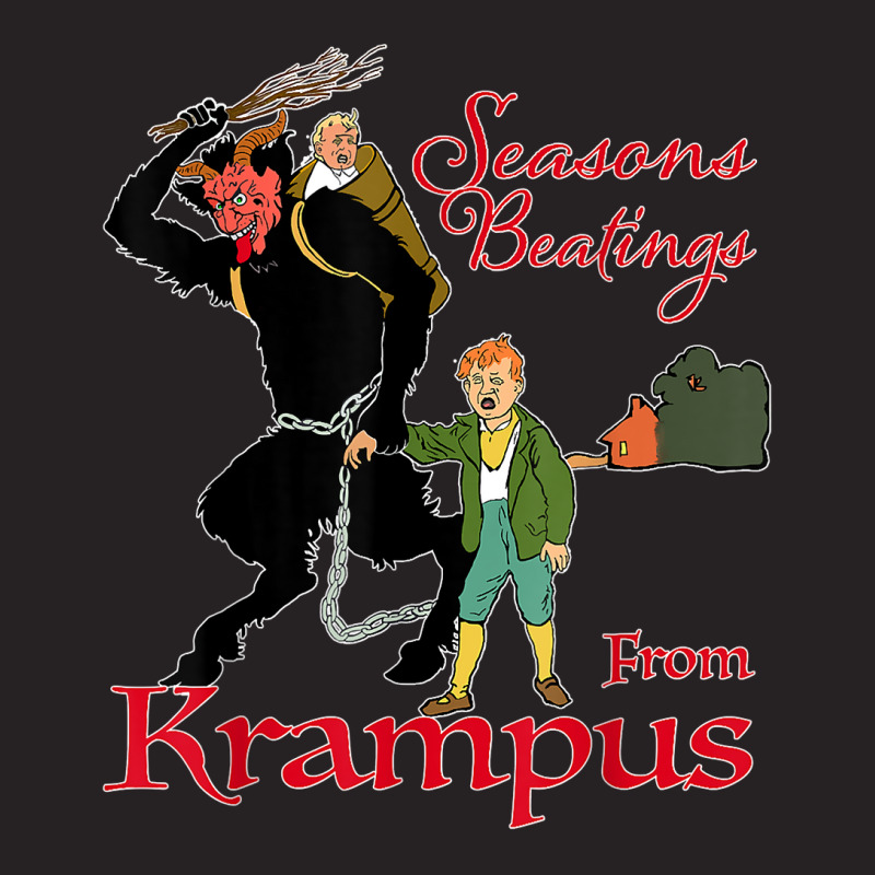 Seasons Beatings Christmas Krampus T Shirt Vintage Cap by gehnhe | Artistshot