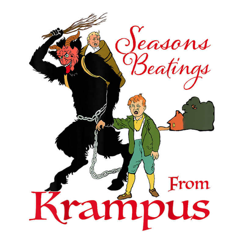 Seasons Beatings Christmas Krampus T Shirt Youth Sweatshirt by gehnhe | Artistshot