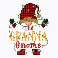 Womens The Granna Gnome Buffalo Plaid Christmas Family Xmas Pajamas T T-shirt | Artistshot