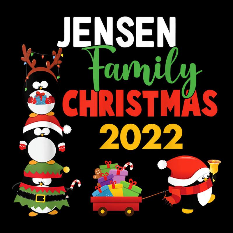 Jensen Family Name Gift   Jensen Family Christmas T Shirt Pocket T-shirt | Artistshot