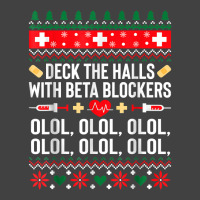 Deck The Halls With Beta Blockers Nurse Christmas Ugly Xmas T Shirt Vintage T-shirt | Artistshot