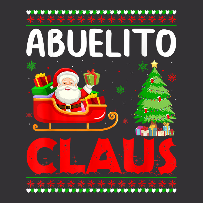 Xmas Tree Santa Christmas Costume Matching Abuelito Claus T Shirt Vintage Short | Artistshot