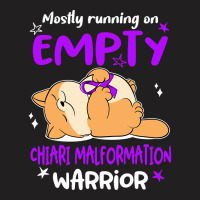 Mostly Running On Empty Chiari Malformation Warrior T-shirt | Artistshot