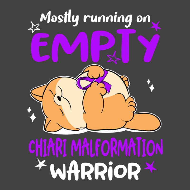 Mostly Running On Empty Chiari Malformation Warrior Vintage T-shirt | Artistshot