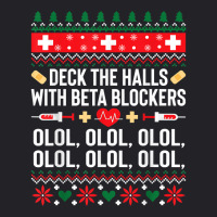 Deck The Halls With Beta Blockers Nurse Christmas Ugly Xmas Sweatshirt Youth Tee | Artistshot