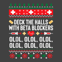 Deck The Halls With Beta Blockers Nurse Christmas Ugly Xmas Sweatshirt Vintage T-shirt | Artistshot