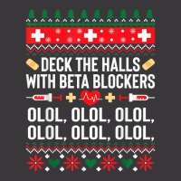 Deck The Halls With Beta Blockers Nurse Christmas Ugly Xmas Sweatshirt Ladies Curvy T-shirt | Artistshot