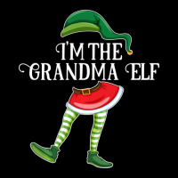 I'm The Grandma Elf Christmas Matching Family Group Gift Adjustable Cap | Artistshot