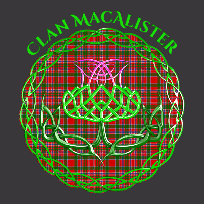 Macalister Scottish Tartan Celtic Thistle Ladies Curvy T-Shirt by Jerhogen528 | Artistshot