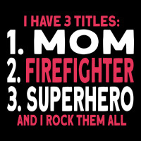 Mom And A Firefighter-xuxnp Cropped Hoodie | Artistshot