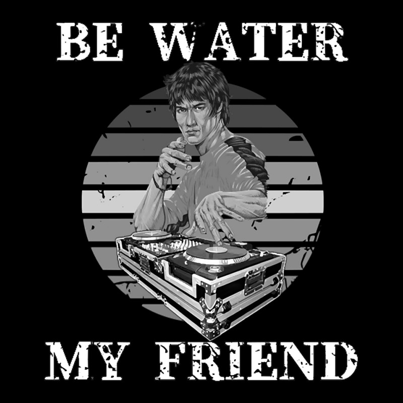 Be Water My Friend Dj 2 Adjustable Cap | Artistshot