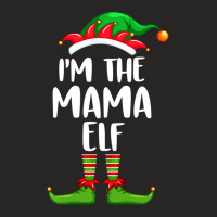 I'm The Mama Elf Matching Family Group Christmas Ladies Fitted T-shirt | Artistshot