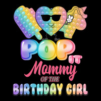 Mommy Of The Birthday Pop It Girl Bday Party Funny Youth Jogger | Artistshot