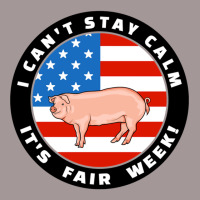 Patriotic I Can T Stay Calm It S Fair Week Pig Hog Swine Sweatshirt Vintage Short | Artistshot