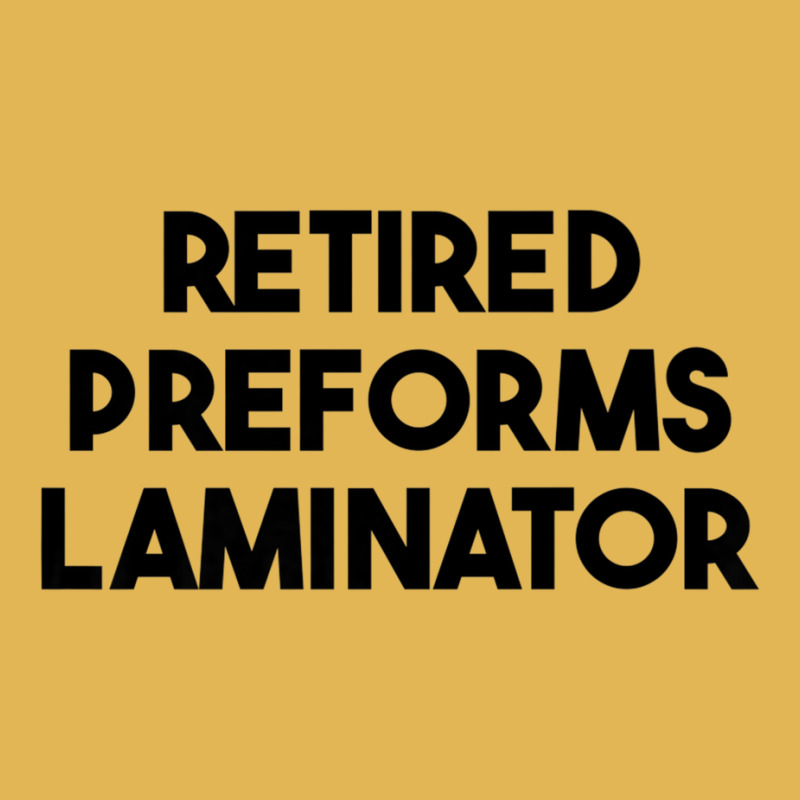 Retired Preforms Laminator Premium T Shirt Vintage Hoodie And Short Set by wafaha | Artistshot