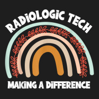 Radiologic Technologist Week Making Difference Boho Rainbow T Shirt Classic T-shirt | Artistshot