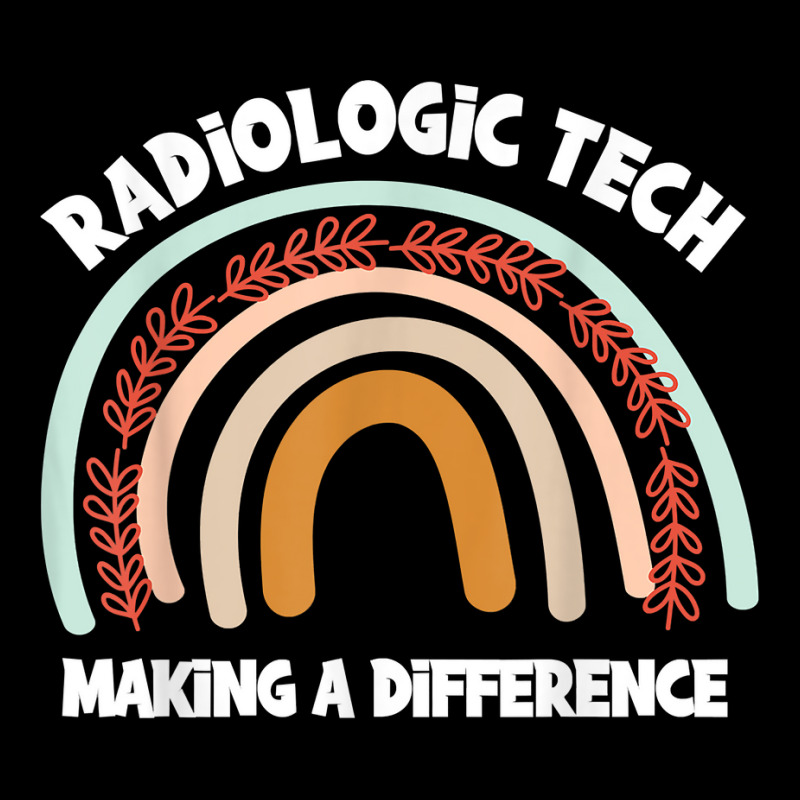 Radiologic Technologist Week Making Difference Boho Rainbow T Shirt Fleece Short by mollyschq6z | Artistshot