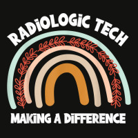 Radiologic Technologist Week Making Difference Boho Rainbow T Shirt Scorecard Crop Tee | Artistshot