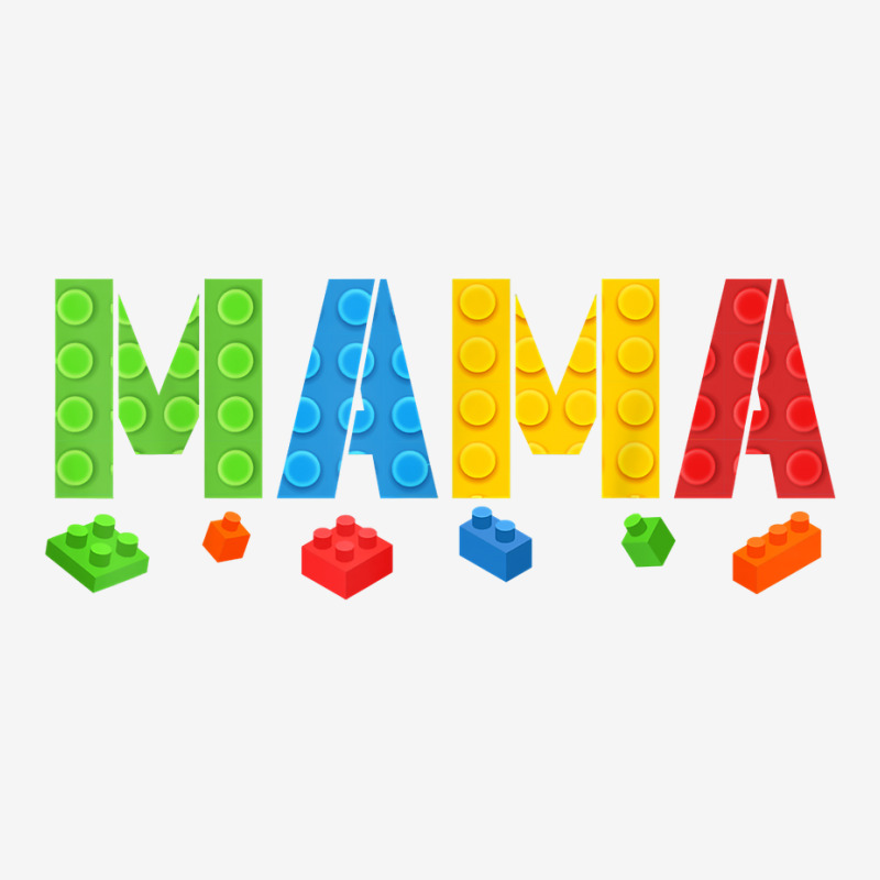 Mama Funny Blocks Master Builder Brick Builder Birthday T Shirt Graphic T-shirt | Artistshot