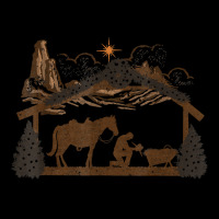 Retro Vintage Christmas Manger Nativity Scene Xmas Holiday T Shirt Legging | Artistshot