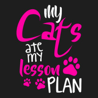 My Cats Ate My Lesson Plan Classic T-shirt | Artistshot