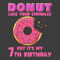 Kids Donut Lose Your Sprinkles Funny 7th Birthday Party Saying T Shirt Men's Polo Shirt | Artistshot