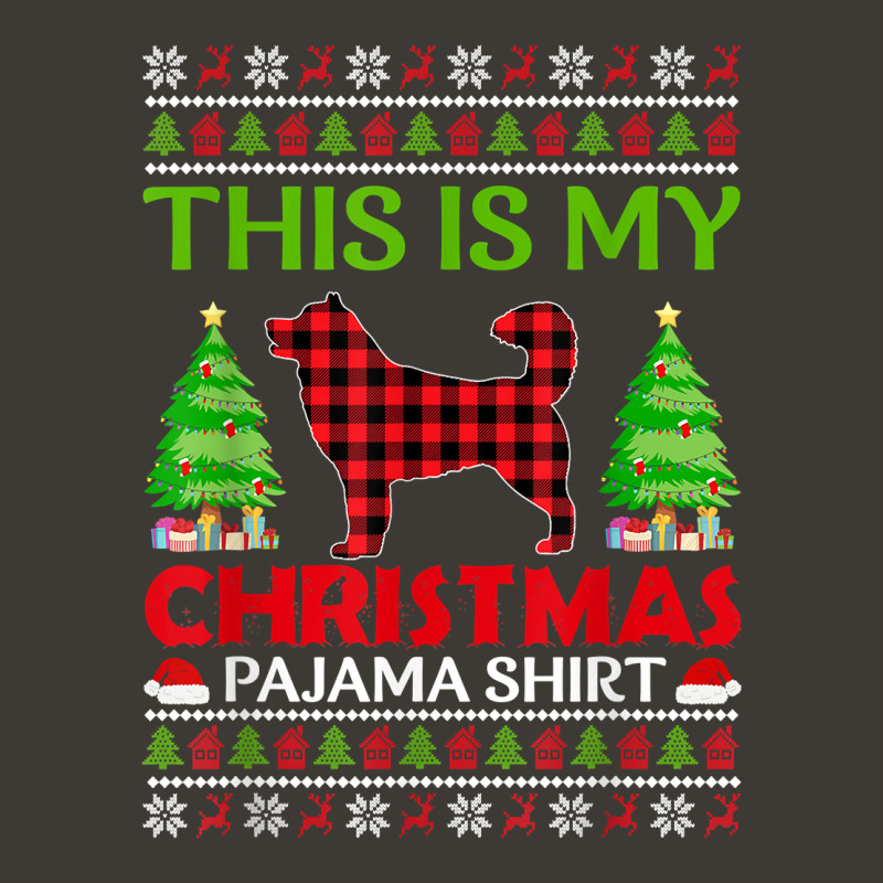 This Is My Alaskan Malamute Dog Xmas Pj Ugly Sweater Xmas T Shirt Bucket Hat | Artistshot