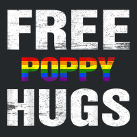 Mens Free Poppy Hugs Shirt Pride Gift Rainbow Flag Matching Crewneck Sweatshirt | Artistshot