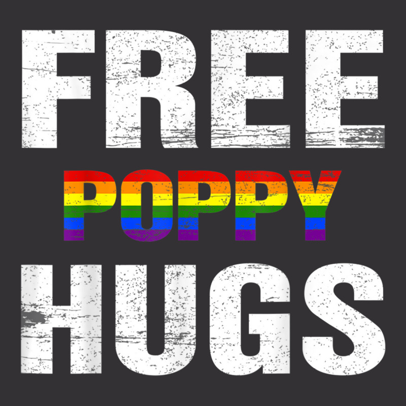 Mens Free Poppy Hugs Shirt Pride Gift Rainbow Flag Matching Vintage Short | Artistshot