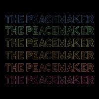 Peace Maker Enneagram 9 Mediator, Rainbow Distressed Cropped Hoodie | Artistshot