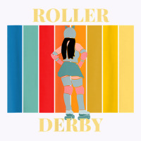 Roller Derby Skating Retro Vintage Skater Blocker T Shirt Tank Top | Artistshot