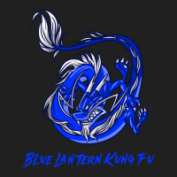 Blue Lantern Kung Fu Drawstring Bags | Artistshot