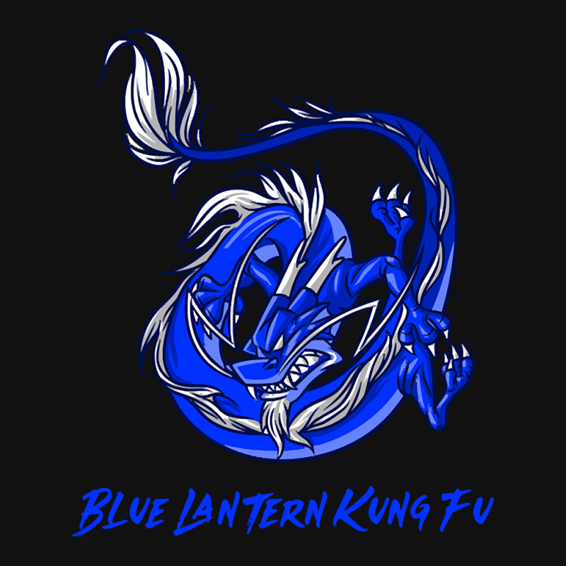 Blue Lantern Kung Fu Oval Patch | Artistshot