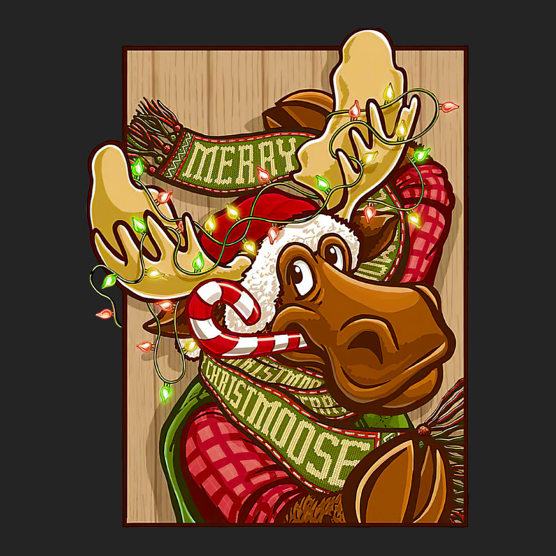 Merry-christmoose 3/4 Sleeve Shirt | Artistshot