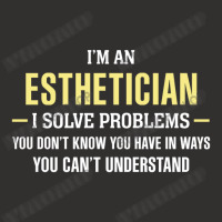 Esthetician I Solve Problems Funny Gift Champion Hoodie | Artistshot