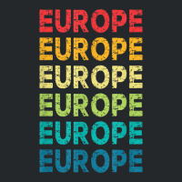 Europe I Love To Travel Abroad Paris France England Crewneck Sweatshirt | Artistshot