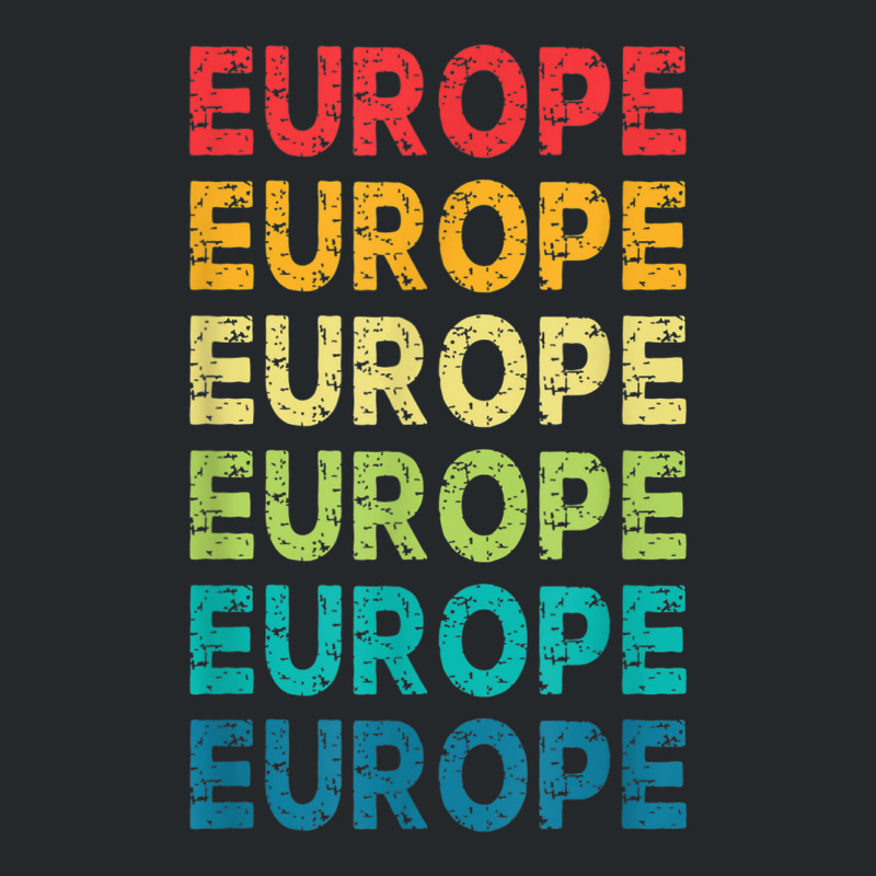 Europe I Love To Travel Abroad Paris France England Crewneck Sweatshirt by ALVAILLONJ | Artistshot