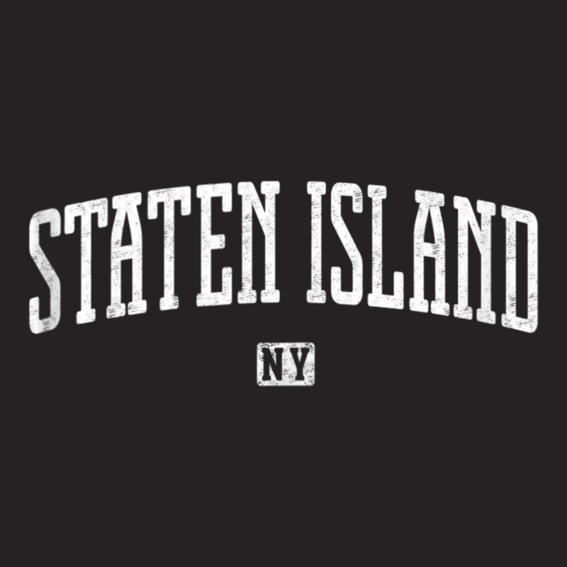 Staten Island New York Vintage City Tank Top Vintage Cap by choninzel | Artistshot