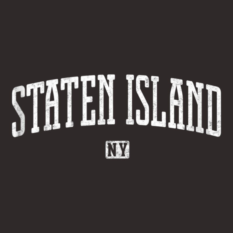 Staten Island New York Vintage City Tank Top Racerback Tank by choninzel | Artistshot