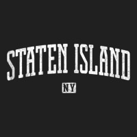 Staten Island New York Vintage City Tank Top Ladies Polo Shirt | Artistshot