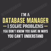 Database Manager I Solve Problems Funny Gift Vintage Short | Artistshot