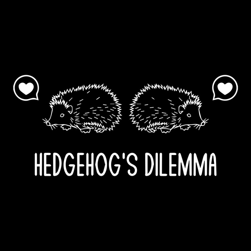 Hedgehog's Dilemma Maternity Scoop Neck T-shirt by dan1 | Artistshot