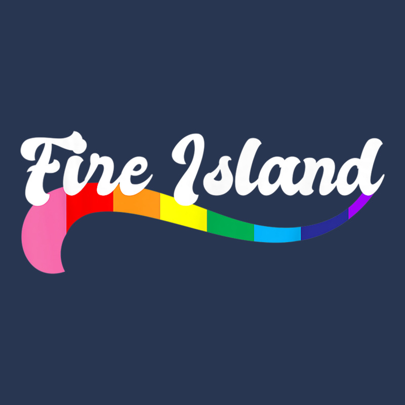 Fire Island Gay Pride   Queer Shirts Proud Homos Men Denim Jacket by ALVAILLONJ | Artistshot