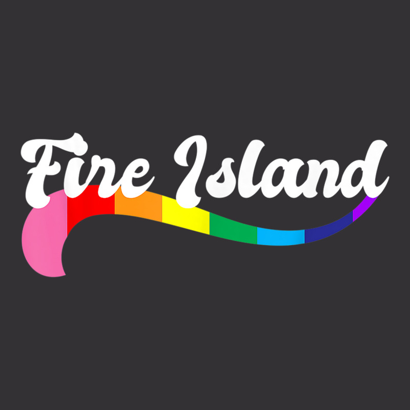 Fire Island Gay Pride   Queer Shirts Proud Homos Vintage Hoodie by ALVAILLONJ | Artistshot